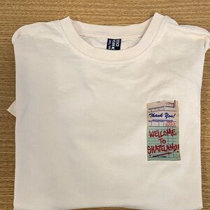 Zoo York Cream Men’s  Shirt with Skateland Graphic